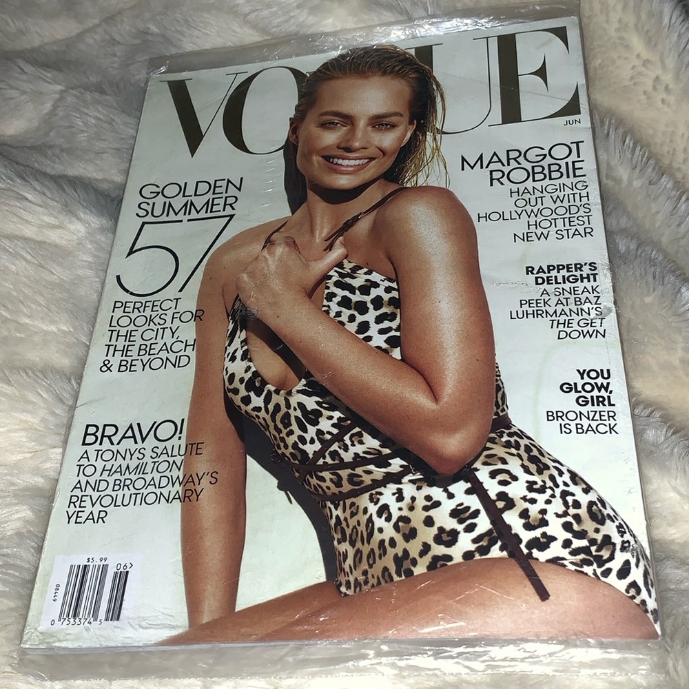 Vogue magazine June 2016 Margot Robbie new sealed